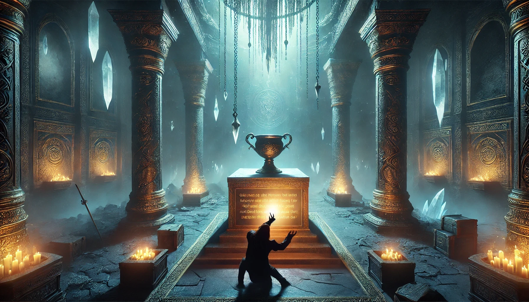 Kael s’effondre au sol, se tordant de douleur en se tenant la poitrine, les effets d’un poison.